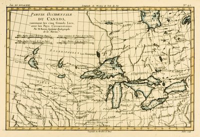 Western Canada, Including the Five Great Lakes, from 